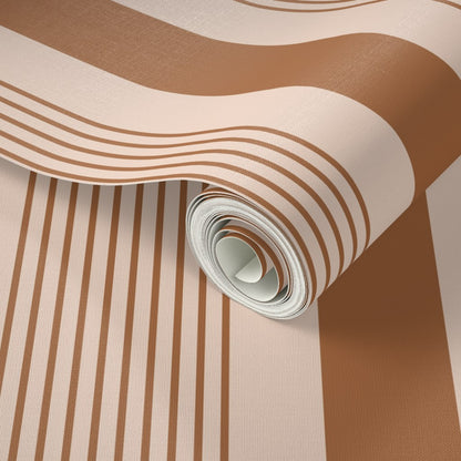 Terra Cotta Stripe