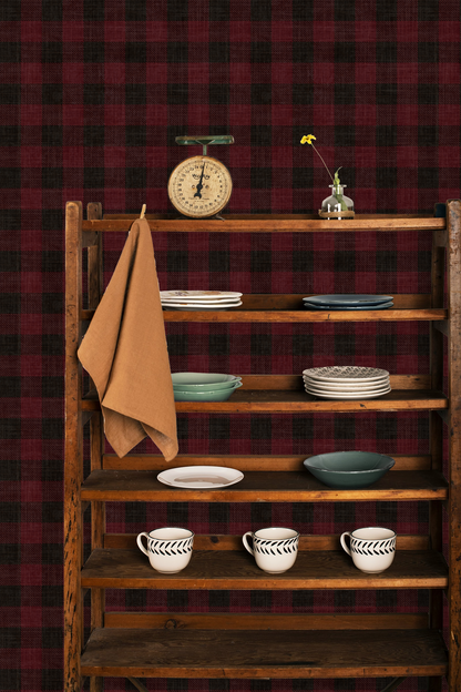 Textured Buffalo Plaid