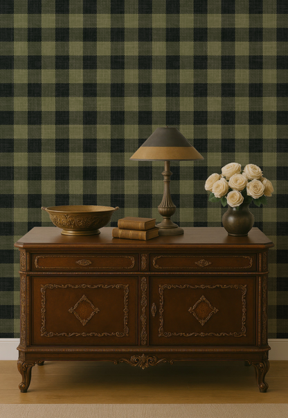 Textured Buffalo Plaid