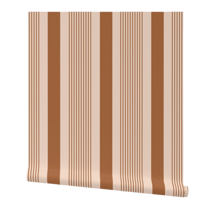 Terra Cotta Stripe